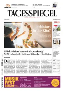 Der Tagesspiegel - 29 August 2025