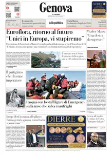 la Repubblica Genova - 20 Aprile 2025