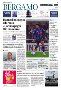 Corriere della Sera Bergamo - 5 Ottobre 2025