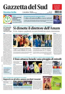 Gazzetta del Sud Messina - 2 Ottobre 2024