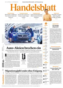 Handelsblatt  - 11 September 2024