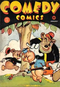 Comedy Comics 1st series 013 Timely 1943 c2c Pmack