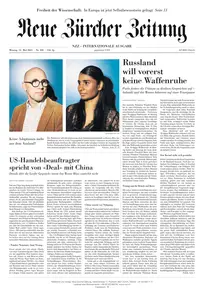 Neue Zurcher Zeitung International  - 12 Mai 2025