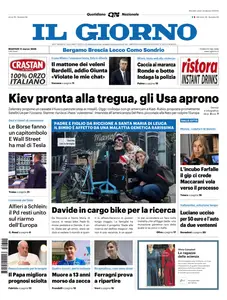 Il Giorno Bergamo Brescia - 11 Marzo 2025