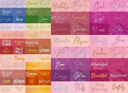 80 Fonts Collection