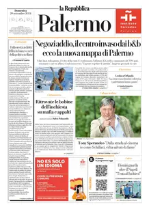 la Repubblica Palermo - 29 Settembre 2024