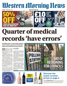 Western Morning News Devon - 1 May 2025
