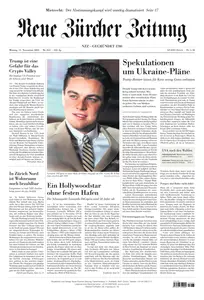 Neue Zuercher Zeitung - 11 November 2024