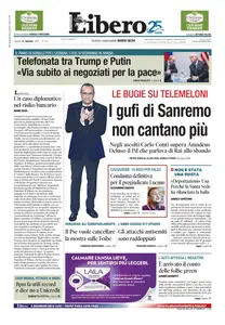 Libero - 13 Febbraio 2025