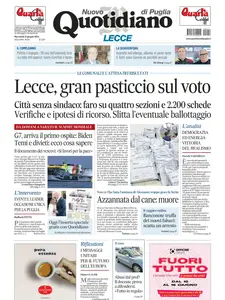 Quotidiano di Puglia Lecce - 12 Giugno 2024