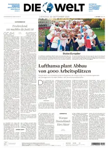 Die Welt - 30 September 2025
