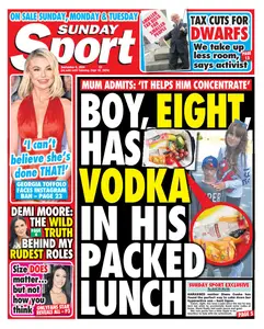 Sunday Sport - 6 September 2024