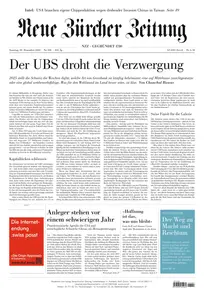 Neue Zuercher Zeitung - 28 Dezember 2024