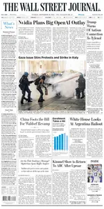The Wall Street Journal - 23 September 2025