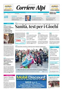 Corriere delle Alpi - 12 Gennaio 2025
