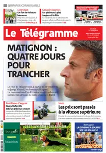 Le Télégramme Ouest Cornouaille - 23 Août 2024