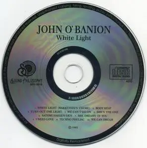 John O'Banion - White Light (1985) {2018, Limited Edition, Remastered}