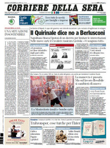 Il Corriere Della Sera Ed.Nazionale + Ed. Locali (15.09.2011)