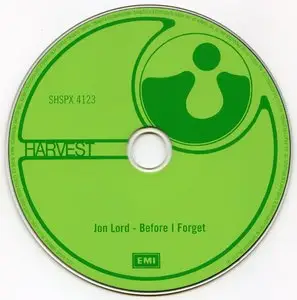 Jon Lord - Before I Forget (1982) {2012 EMI Remaster}