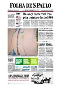 Folha de São Paulo - 04 de novembro de 2014 - Terça