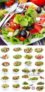 Stock Photo - Various Salads