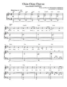 Chim Chim Cher-ee - The New Christy Minstrels (Piano Vocal)
