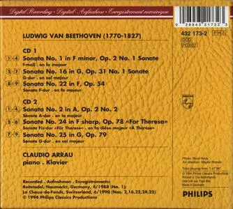 Claudio Arrau - The Final Sessions Vol. 5: Beethoven (1994)