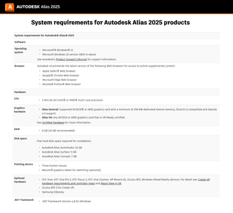 Autodesk Alias AutoStudio & Learning Edition 2025.0 with Sample Files