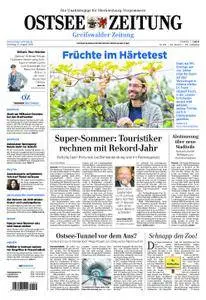 Ostsee Zeitung Greifswalder Zeitung - 21. August 2018