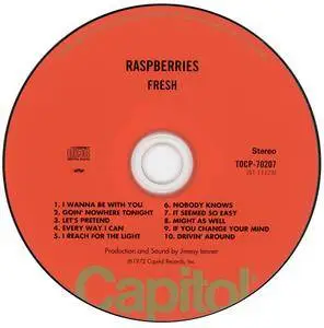 Raspberries - Fresh (1972) [Capitol TOCP-70206, Japan]