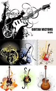 Guitars Vector Collection