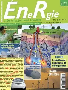 Energie et Développement Durable Magazine 37 - Mars-Avril 2012