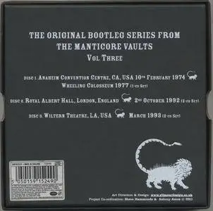 Emerson, Lake & Palmer - The Original Bootleg Series from The Manticore Vaults Vol. 3 Set 2 (2002) {2CD Castle Music rec 1992}