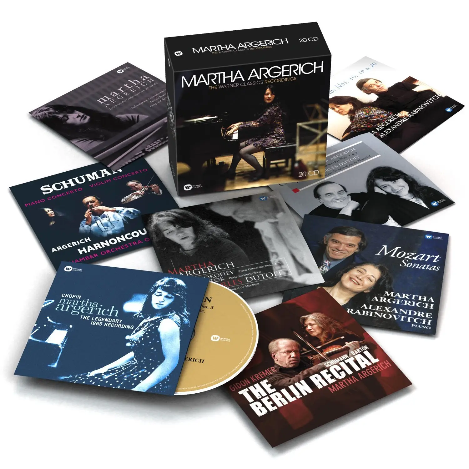 Martha Argerich - The Warner Classics Recordings (20CD Box Set, 2016 ...