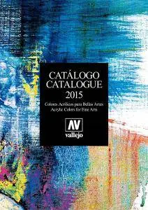 Vallejo Acrylic Colors for Fine Arts Catalogue 2015