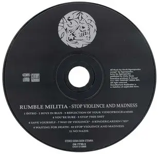 Rumble Militia - Stop Violence And Madness (1991)