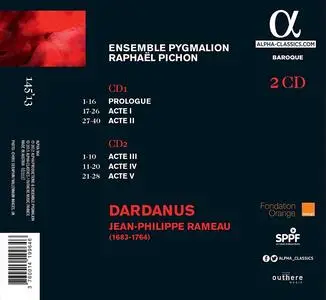 Raphael Pichon, Ensemble Pygmalion - Jean-Philippe Rameau: Dardanus (2015)