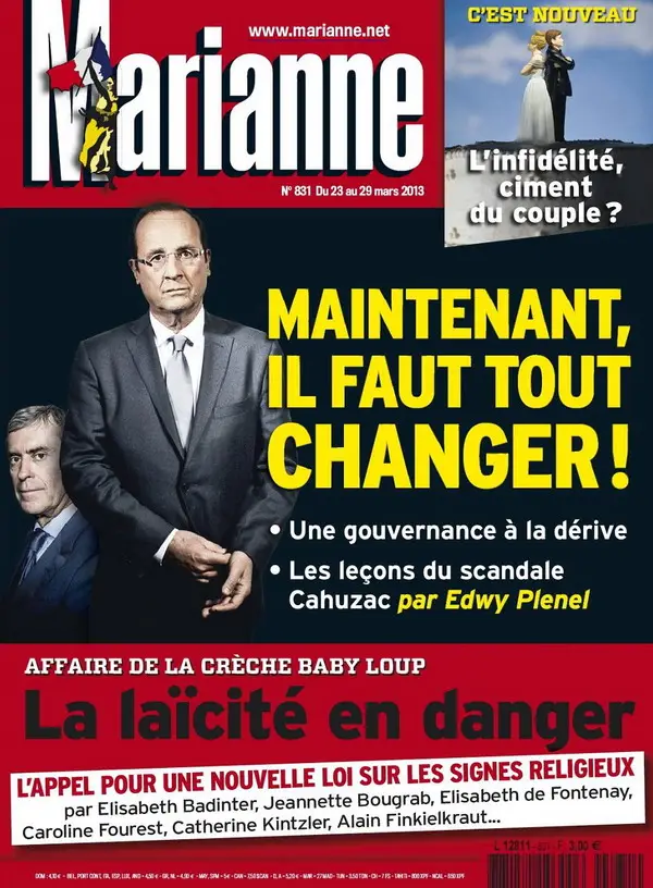 Marianne No.831 - 23 au 29 Mars 2013