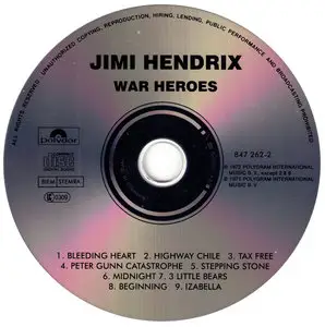 Jimi Hendrix - War Heroes (1972)