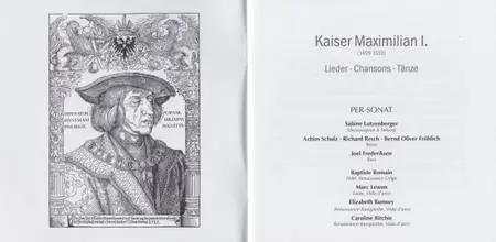 Kaiser Maximilian I. - Lieder, Chansons, Tänze - Per-Sonat, Sabine Lutzenberger (2019) {Christophorus CHR 77438}