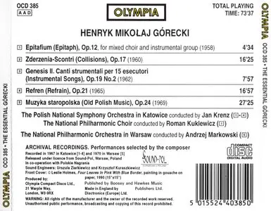 Henryk Górecki - Essential Górecki