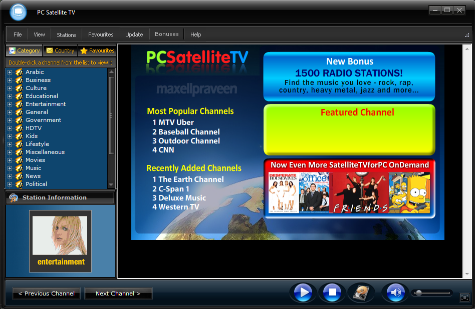 Satellite TV For PC 2008 Titanium Edition