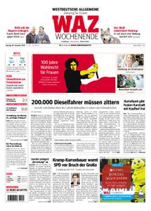 WAZ Westdeutsche Allgemeine Zeitung Essen-West - 10. November 2018
