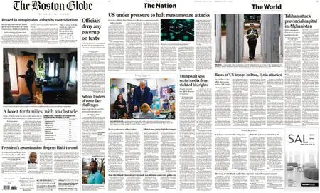 The Boston Globe – July 08, 2021