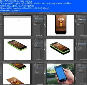 Tutsplus - Photoshop Actions to Showcase Projects