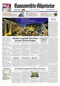 Hannoversche Allgemeine Zeitung - 26.11.2013
