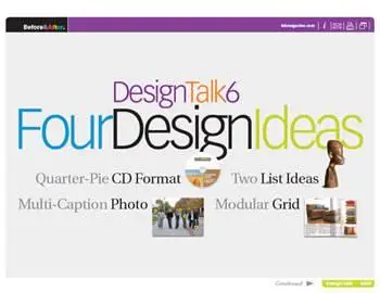 Before and After Design Talk 6: Four Design Ideas