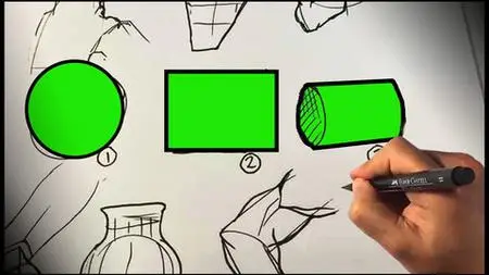 How To Draw Anything - Drawing 3D 101 Pen And Ink Course