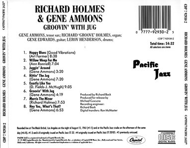 Richard Holmes & Gene Ammons - Groovin' with Jug (1989)