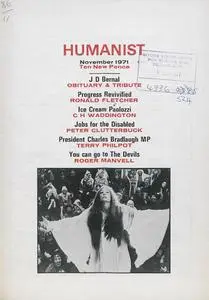 New Humanist - The Humanist, November 1971